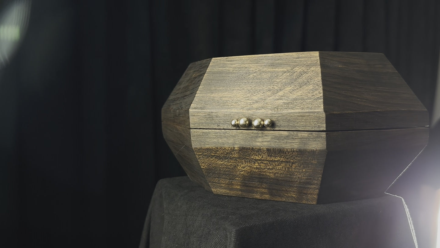 Wooden Jewelry Box - ELINA - NATURALS COLLECTION