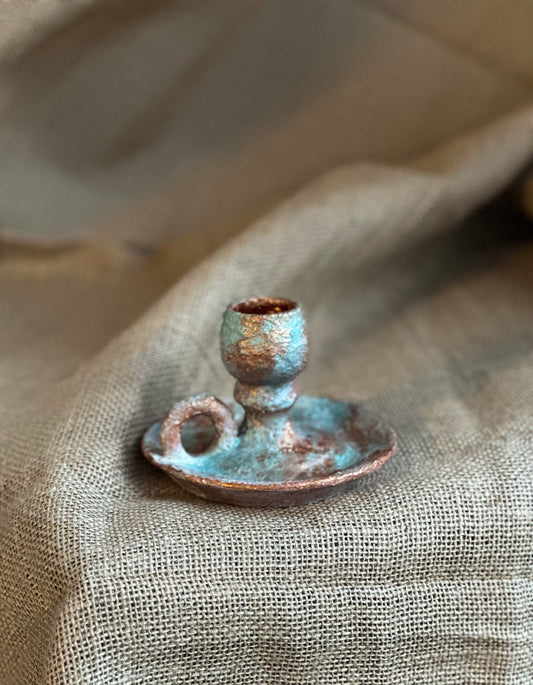 Candlestick - AGED COPPER - PATINA COLLECTION