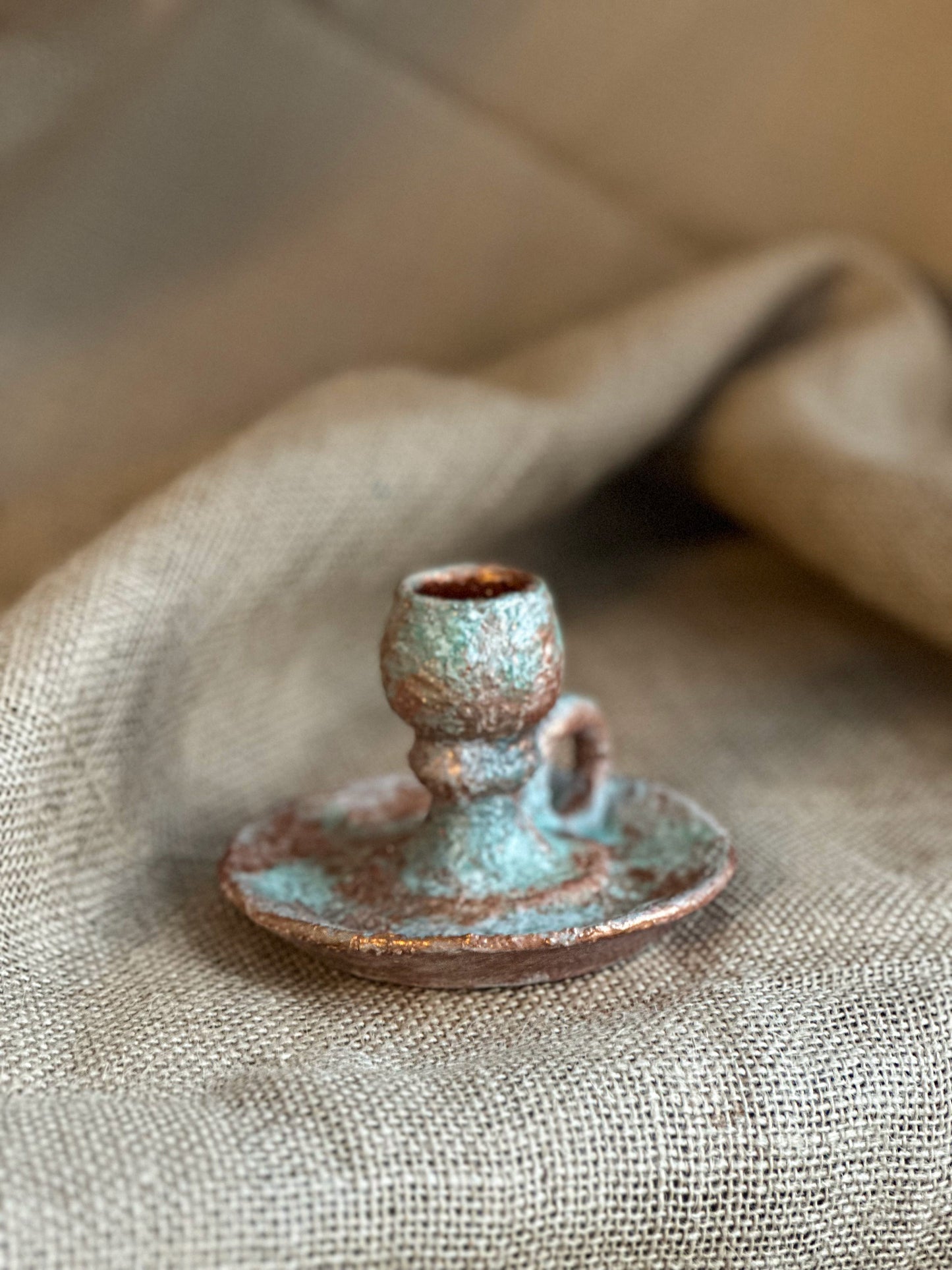 Candlestick - AGED COPPER - PATINA COLLECTION